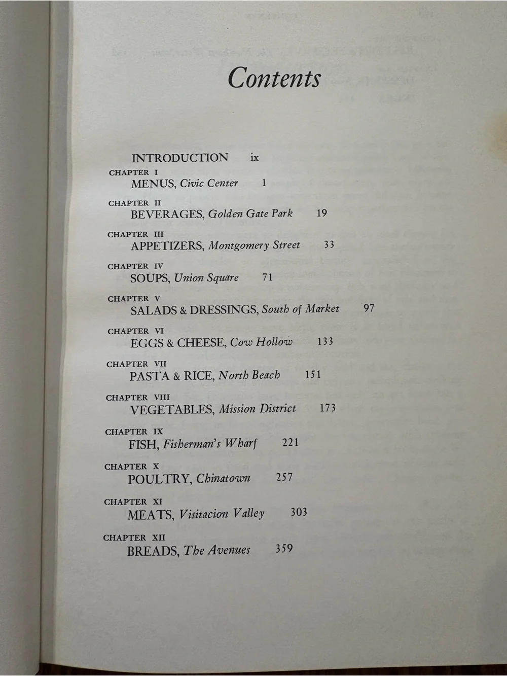 Vintage 1979 San Francisco à la Carte Cookbook Junior League HC